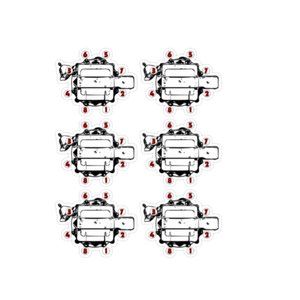 GM FIRING ORDER LAMINATED VINYL STICKERS #157